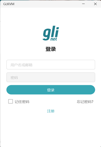 登陆界面